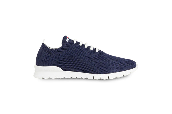 KITON SNEAKERS SHOES IN NAVY BLUE COLOUR