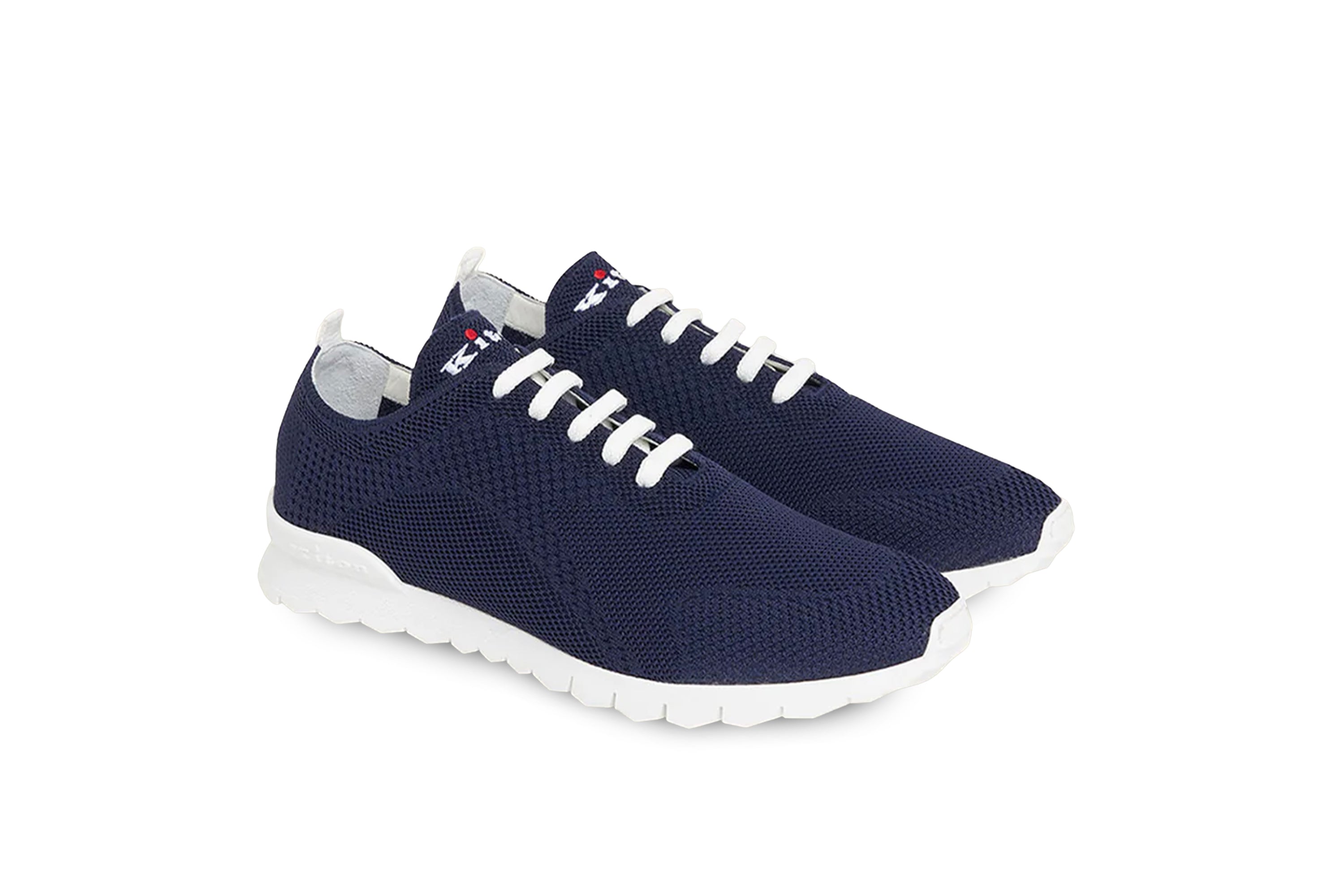 KITON SNEAKERS SHOES IN NAVY BLUE COLOUR