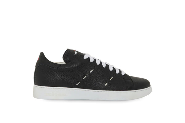KITON SNEAKERS SHOES CALFSKIN IN BLACK COLOUR