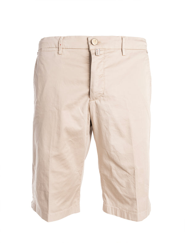 KITON COTTON SHORT IN BEIGE