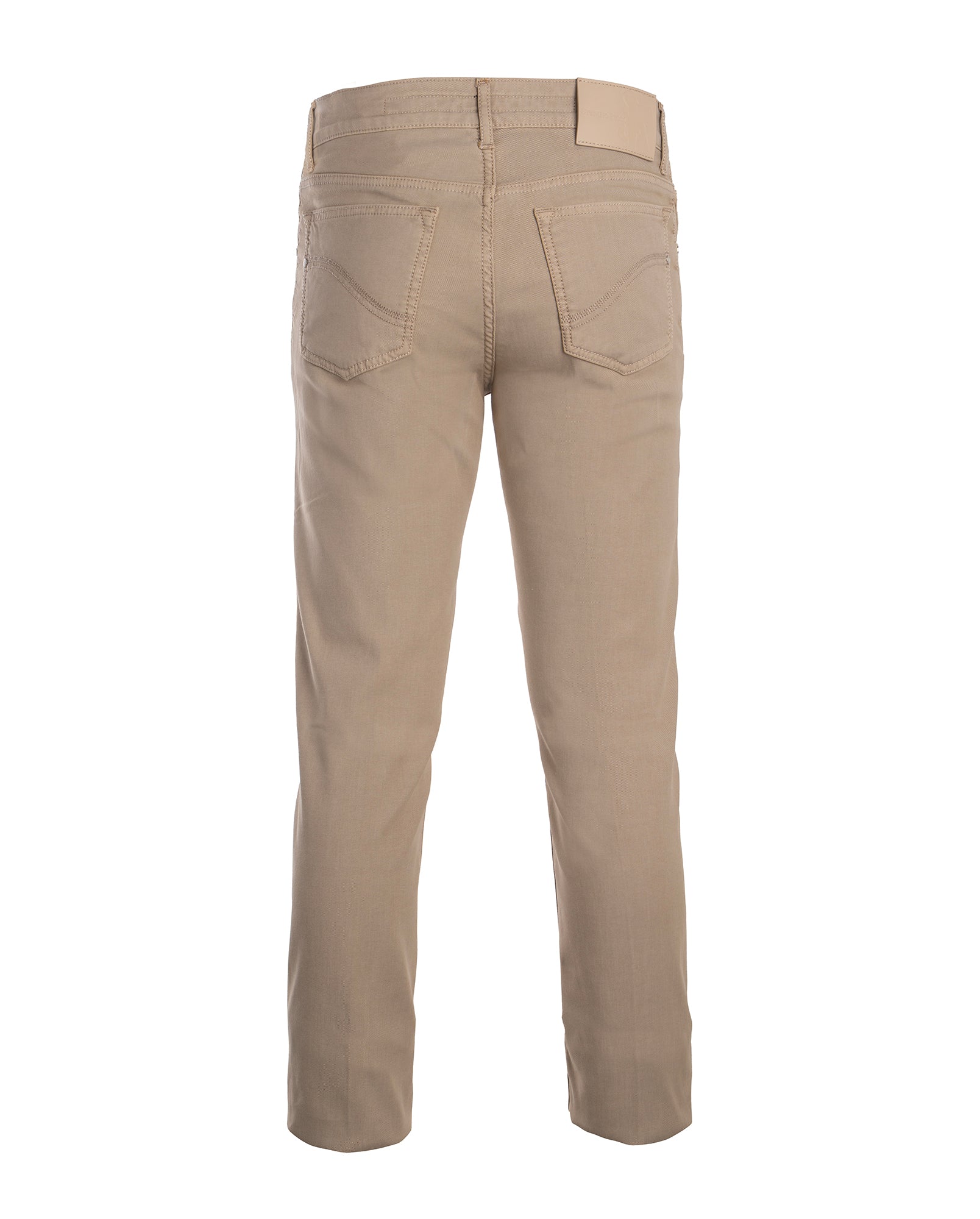 STEFANO RICCI COTTON TROUSER IN BEIGE COLOUR