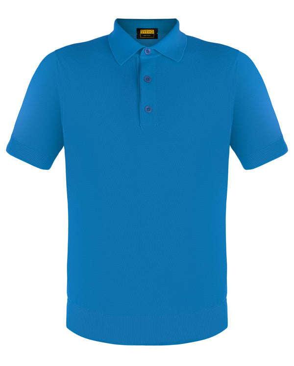 SVEVO POLO T-SHIRT BLUE COLOUR