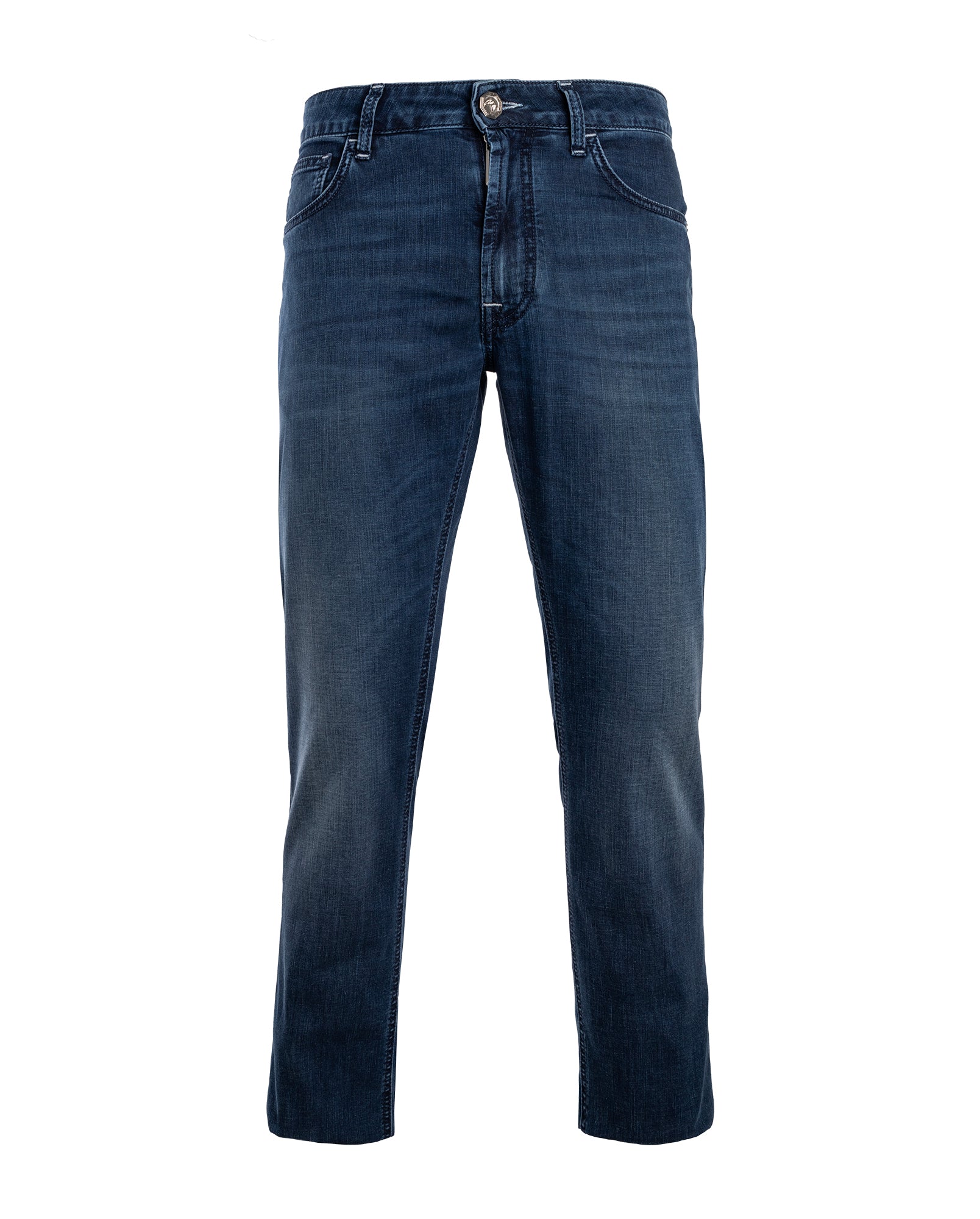 STEFANO RICCI COTTON JEANS IN BLUE COLOUR