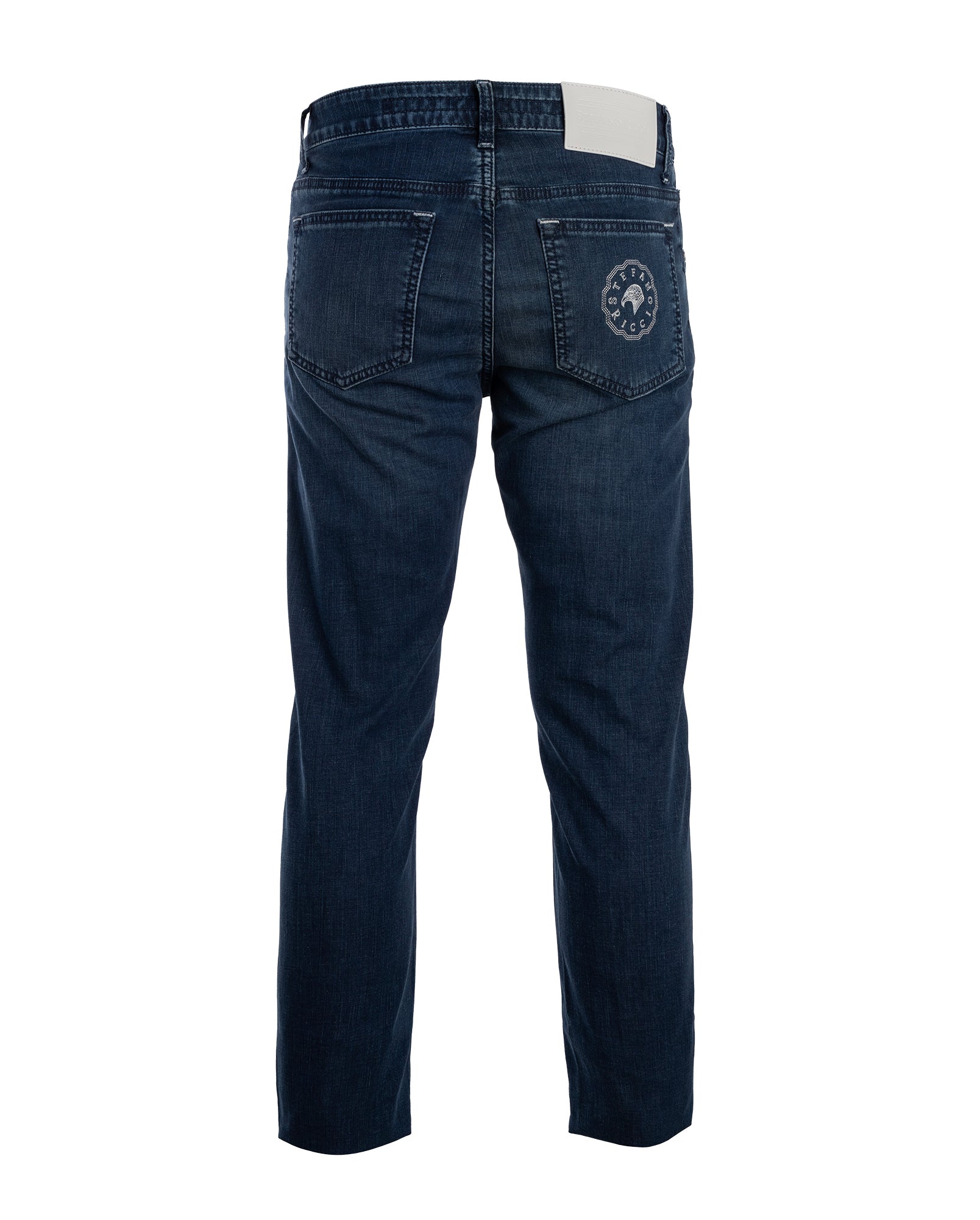 STEFANO RICCI COTTON JEANS IN BLUE COLOUR