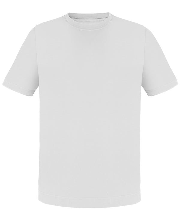 FEDELI COTTON T-SHIRT IN WHITE COLOUR