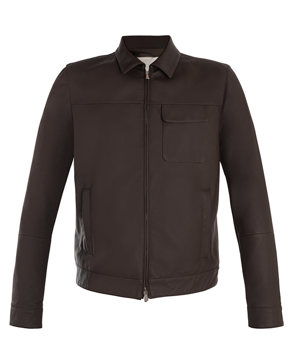 MANDELLI JACKET IN BROWN COLOUR