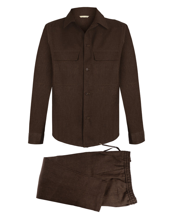 BRIGLIA SUIT IN BROWN COLOUR