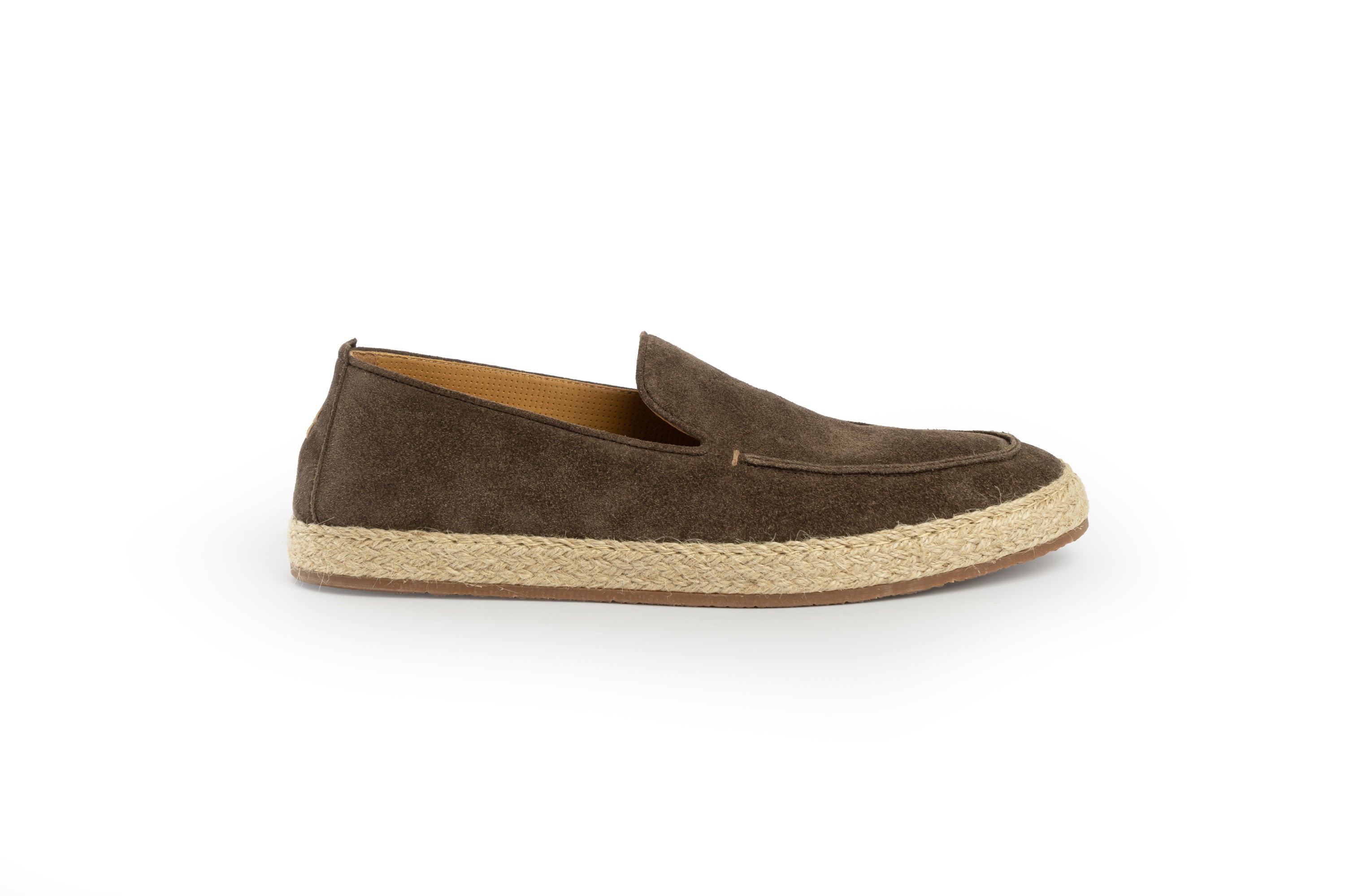 HENDERSON SUEDE ESPADRILLES IN BROWN COLOUR
