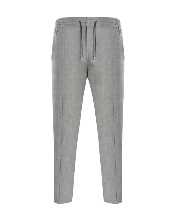 DORIANI WOOL TROUSER IN GREY COLOUR