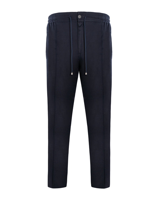 DORIANI WOOL TROUSER IN BLUE COLOUR