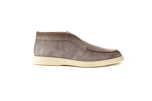 SANTONI TAUPE SUEDE DESERT BOOT