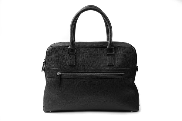 PELLETTIERI DI PARMA SLIM BRIEFCASE IN CACHEMIRE LEATHER
