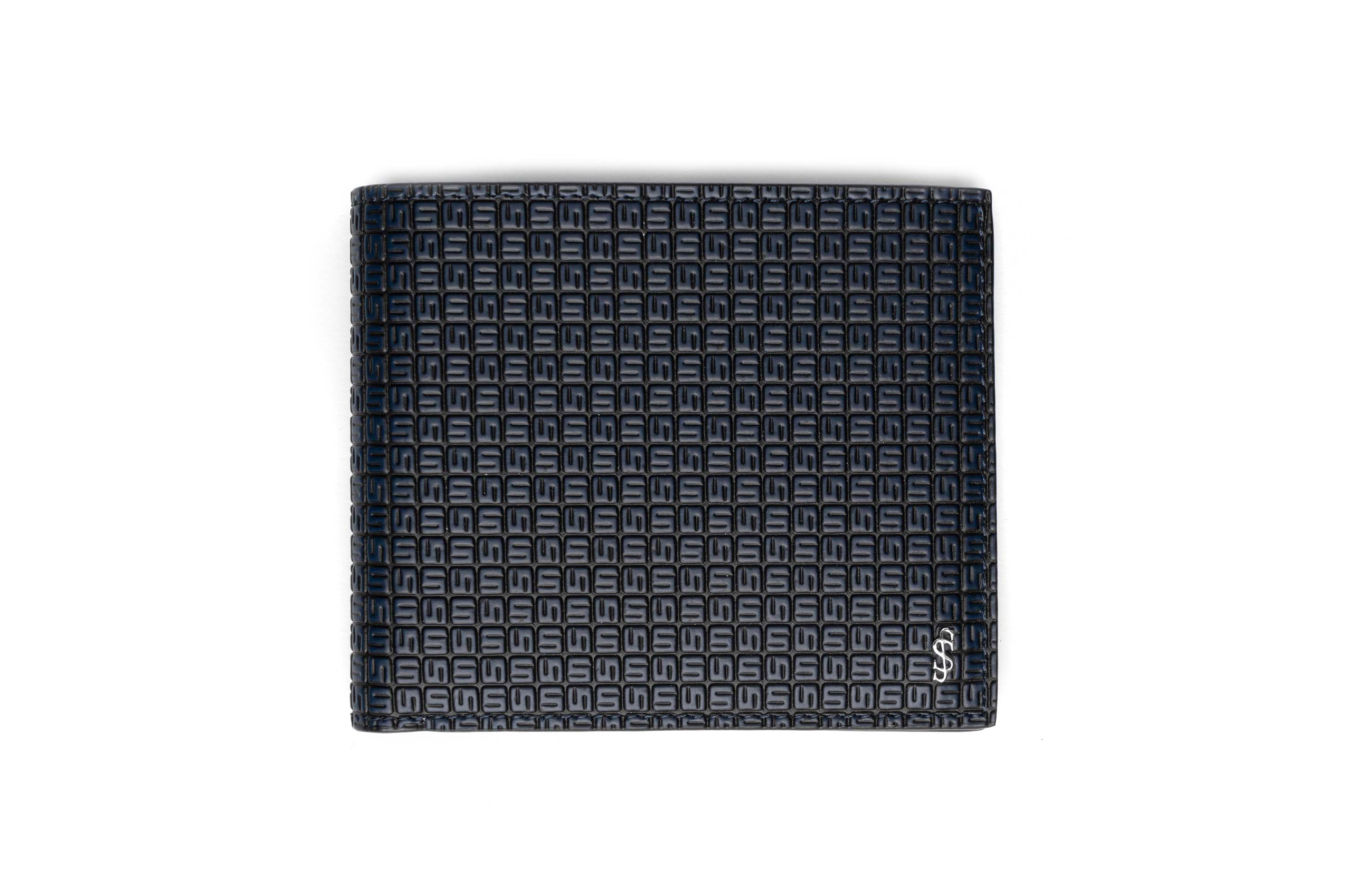 SERAPIAN 8-CARD BILLFOLD WALLET IN STEPAN