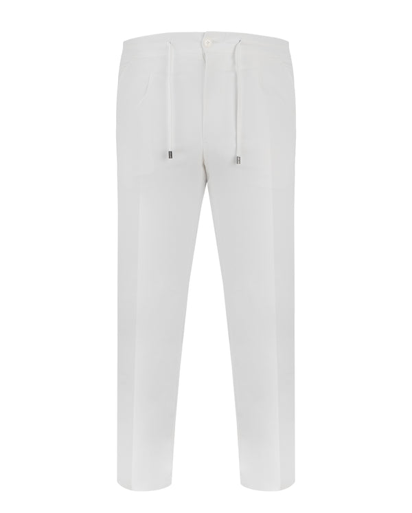 MANDELLI WHITE TROUSER