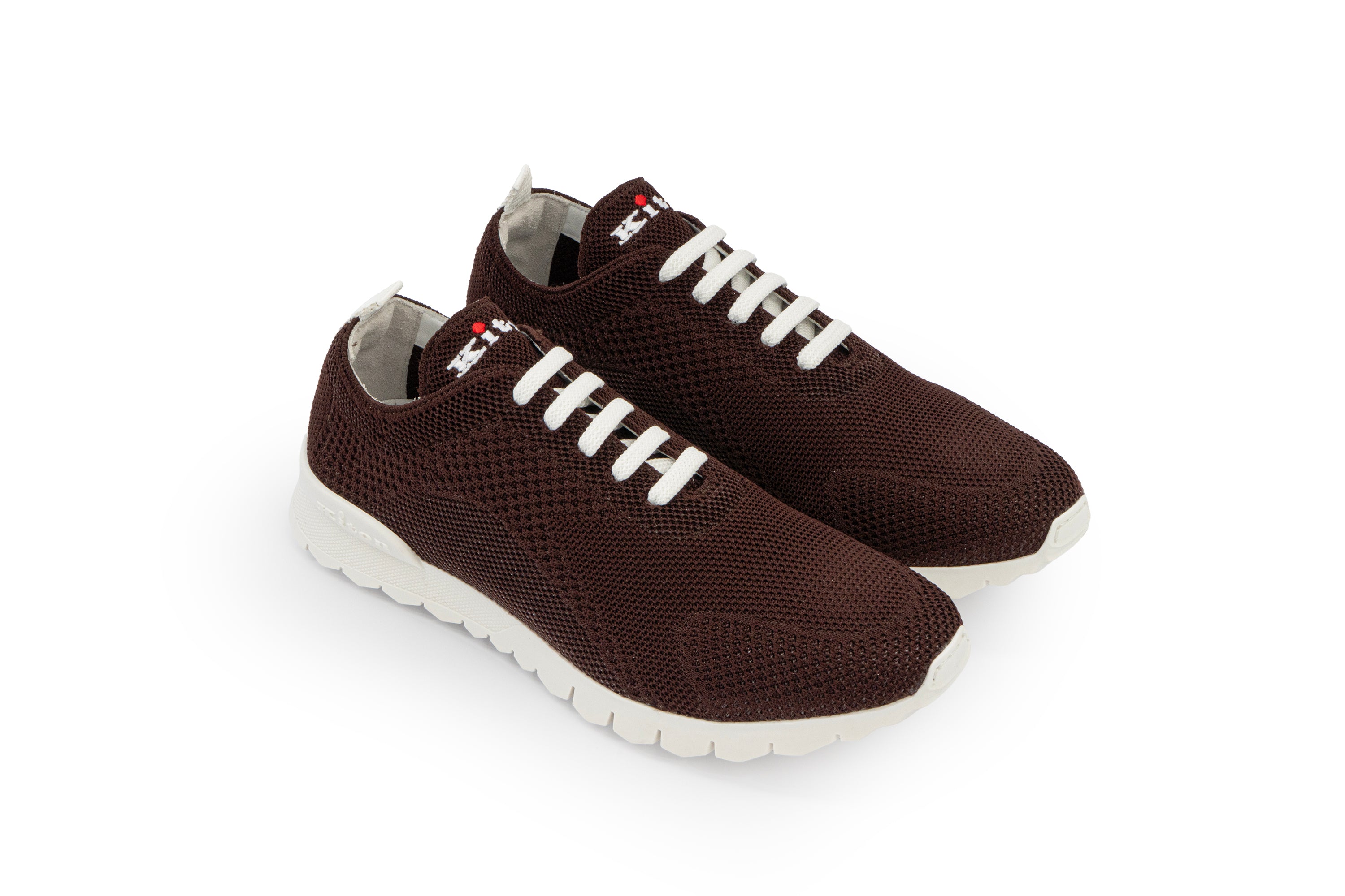 KITON SNEAKERS SHOES IN BROWN COLOUR