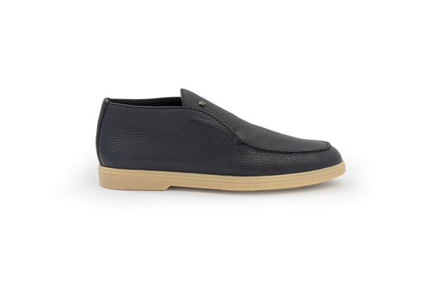 STEFANO RICCI NAVY LOAFERS