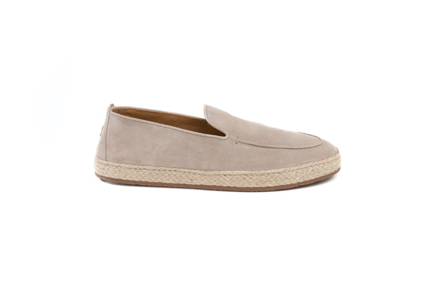 HENDERSON SUEDE ESPADRILLES IN BEIGE COLOUR