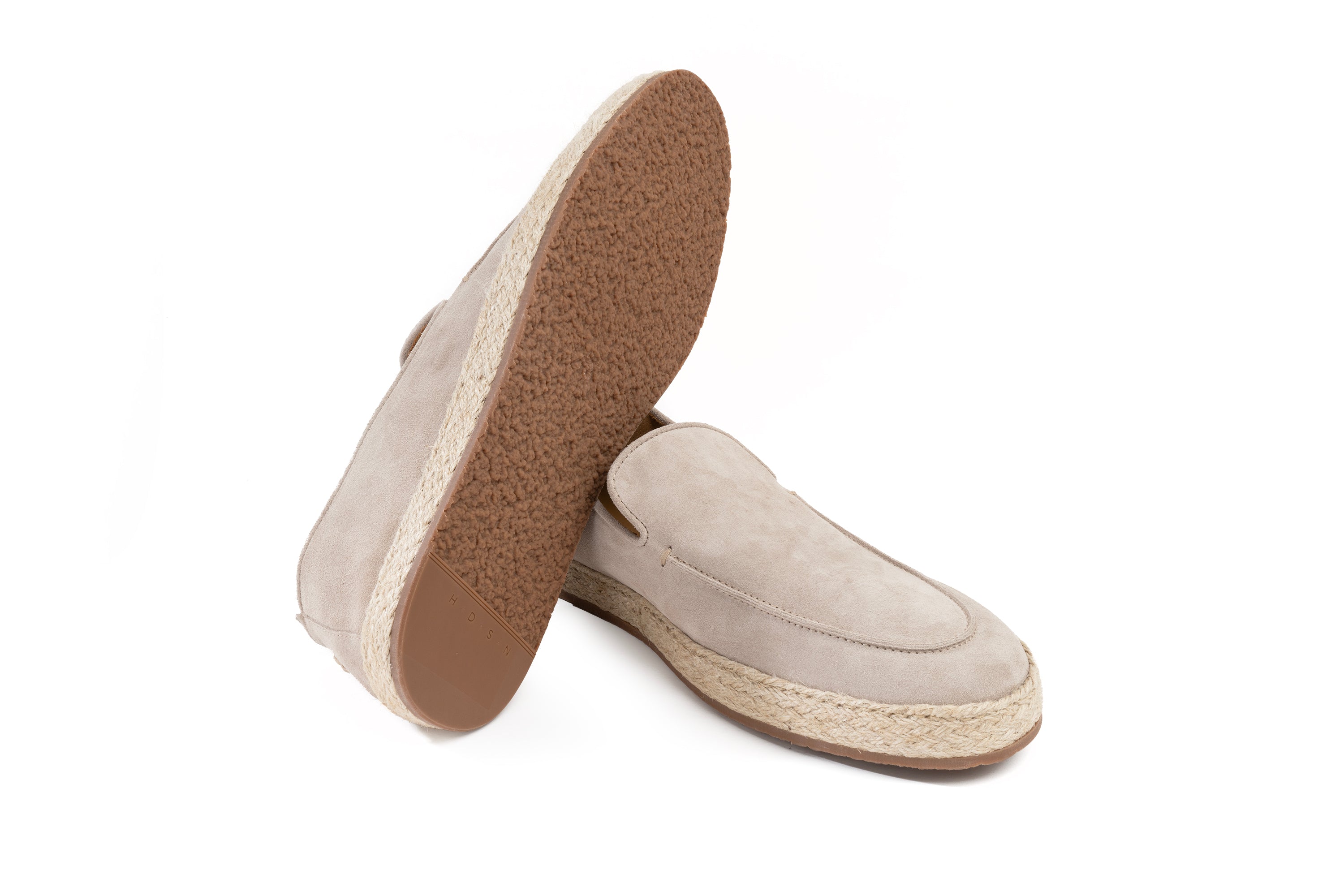 HENDERSON SUEDE ESPADRILLES IN BEIGE COLOUR