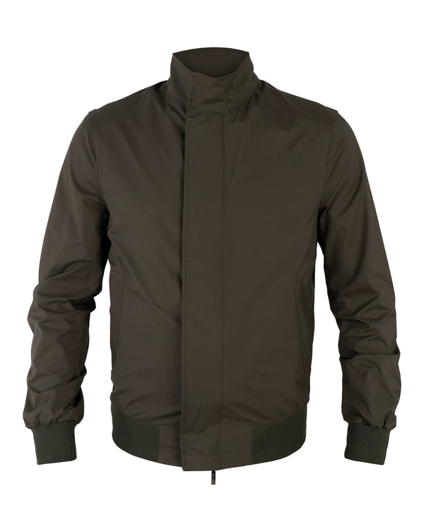 DORIANI LIGHT WEIGHT JACKET IN GREEN COLOR