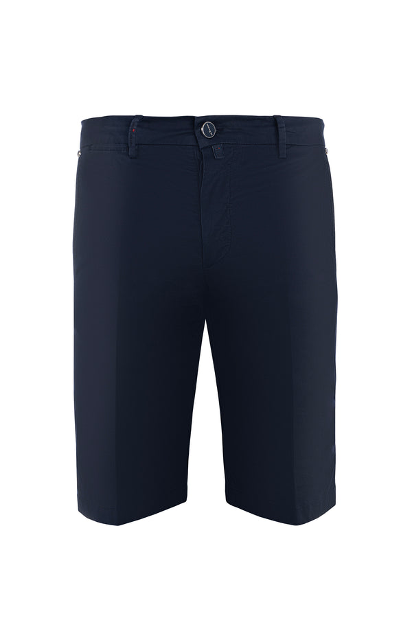 KITON COTTON SHORT IN NAVY