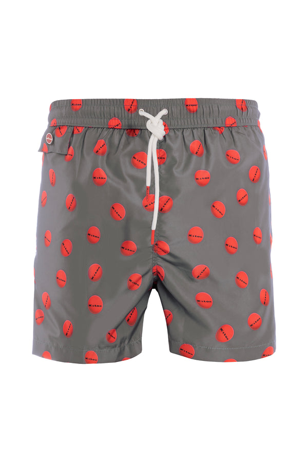 KITON SWIMWEAR SHORTS IN GREY