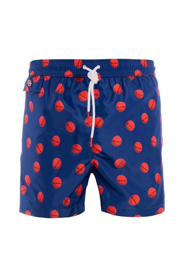 KITON SWIMWEAR SHORTS IN BLUE
