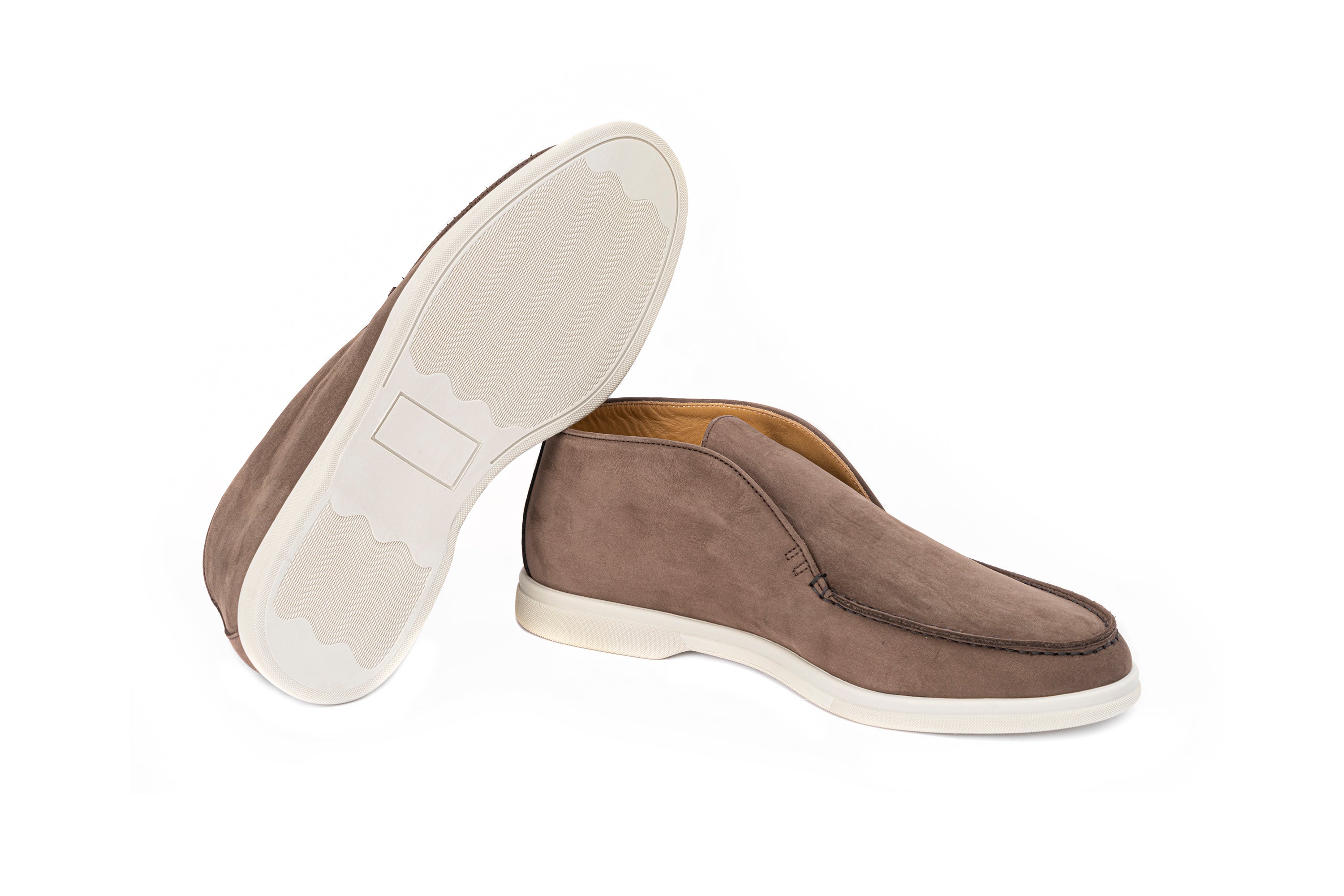 MANDELLI SUEDE LEATHER LOAFERS