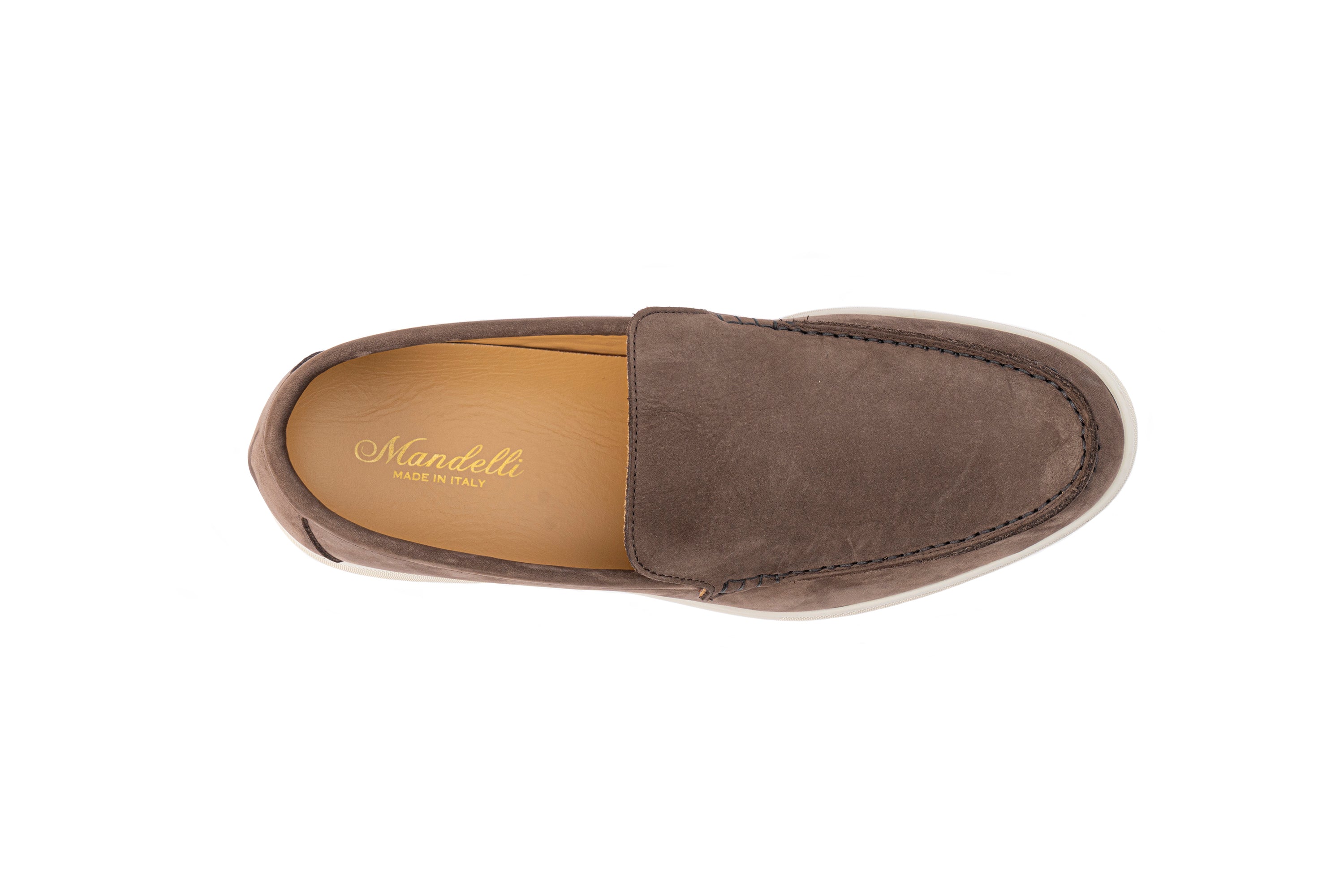 MANDELLI BROWN LOAFERS