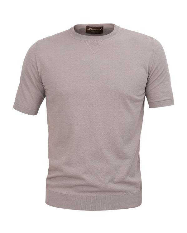 DORIANI COTTON SWEATER IN GREY