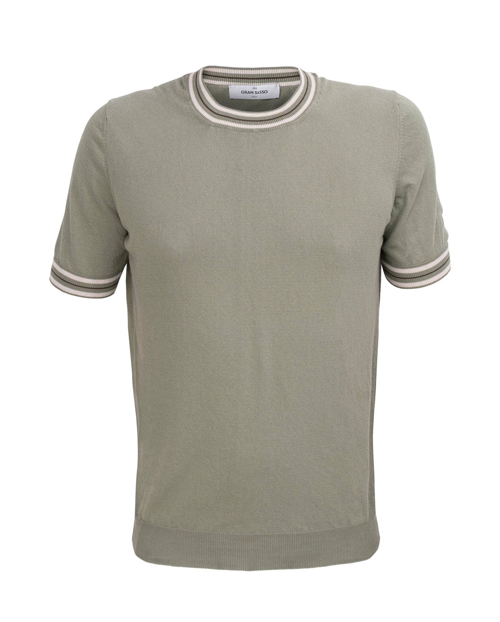 GRAN SASSO SHORT SLEEVE SWEATER