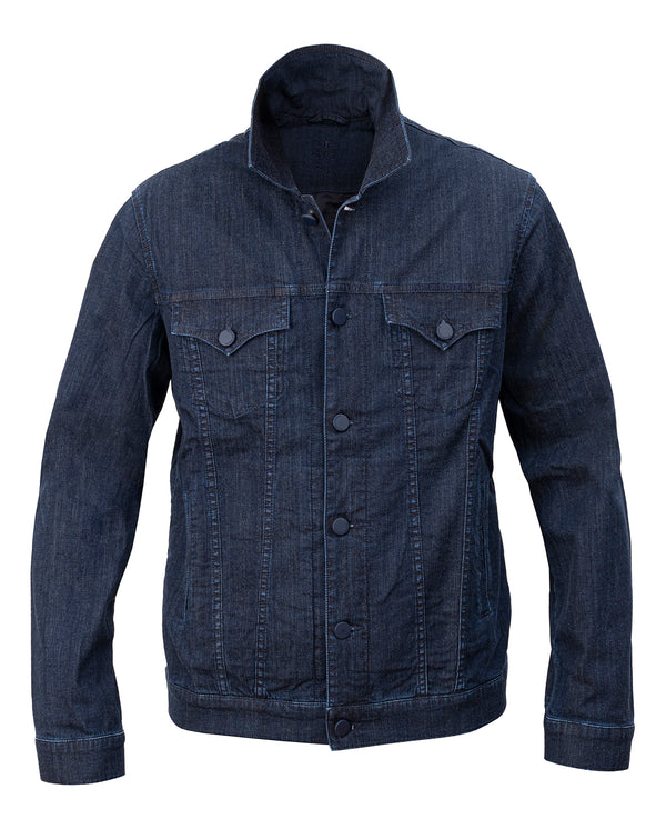 SCISSOR SCRIPTOR DENIM JACKET