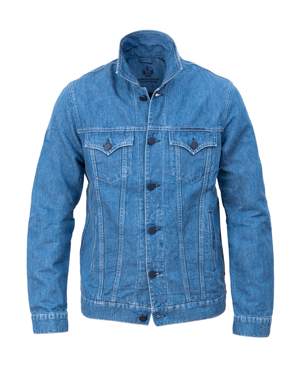SCISSOR SCRIPTOR DENIM JACKET