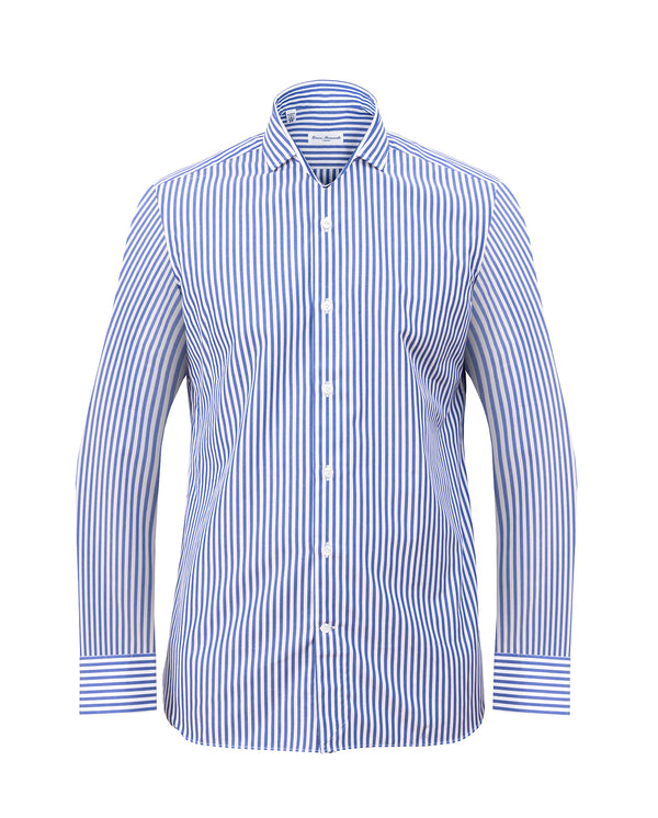 ERRICO FORMICOLA COTTON STRIPE SHIRT